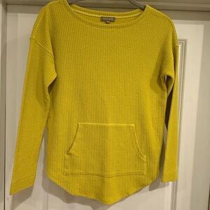 Lilla P Yellow Women's athletic style top